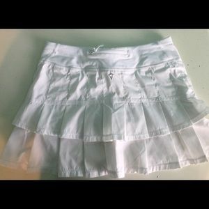 Ivivva Set The Pace Skirt - White